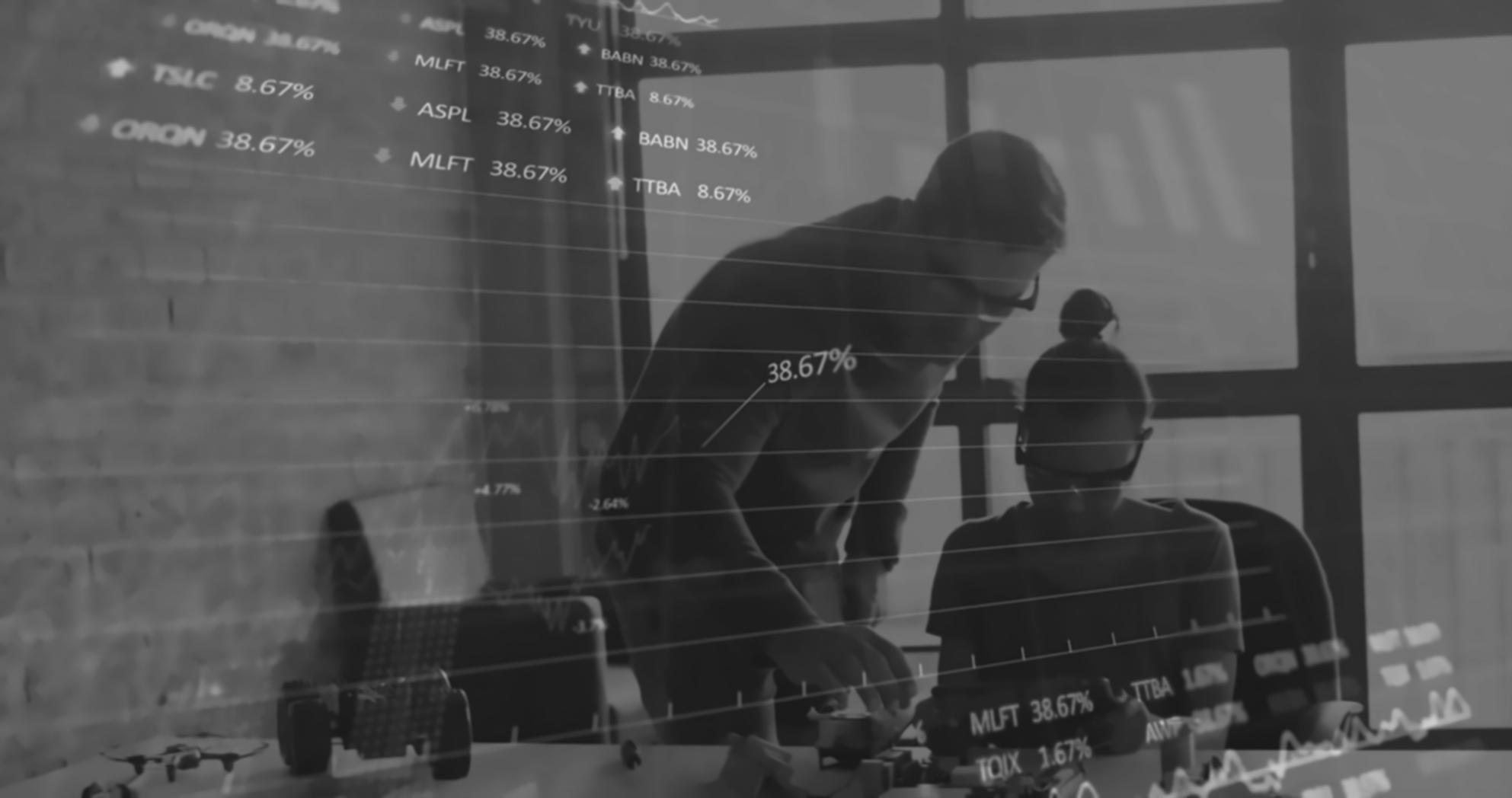 Modern comprehensive performance testing lab with multiple industry monitoring setups